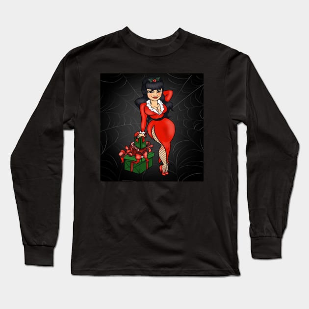 It's a Deadly Christmas Long Sleeve T-Shirt by missdeadlyd